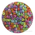 4*7mm Renkli Pearler Akrilik Alfabe Mektup Boncukları